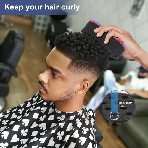 3 Cepillos De Esponja Para El Cabello Con Peine Para Poemas