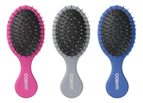 Set De 3 Cepillos Desenredantes Conair Mini