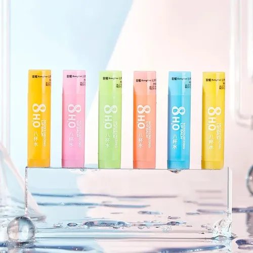 Set De 6 Piezas De Bálsamo Labial Hidratante Para Cuidar Los