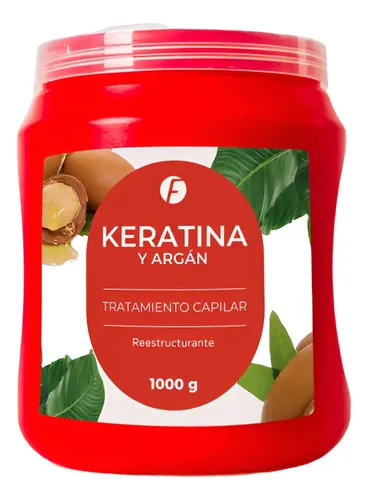 Baño De Crema Keratina Argan 1k