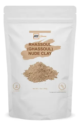 Arcilla Ghassoul Marroquí 1 Lb Para Mascarillas Y