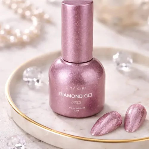 Esmalte Semipermanente City Girl Diamond Gel 10 Ml 14
