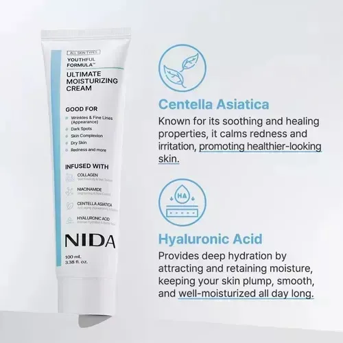 Mcrema Hidratante Nida Youthful Colágeno Hialurónico 1pzx