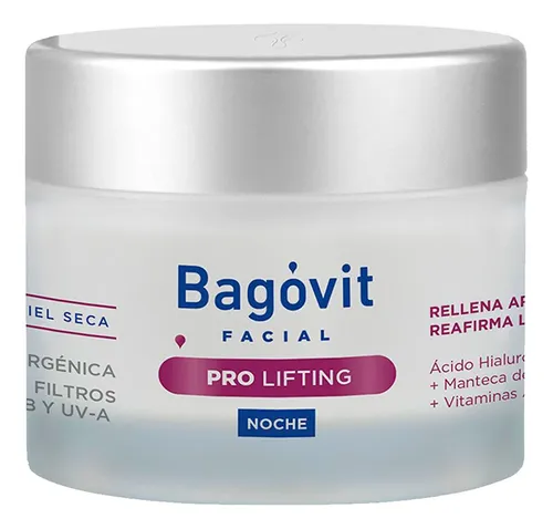 Bagovit Crema Facial Antiedad Pro Lifting Noche Antiarrugas