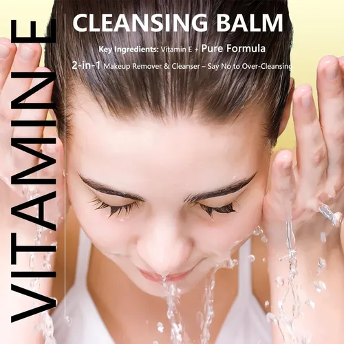 Bálsamo Limpiador Con Vitamina E De Youfe, 90 Ml, Elimina El