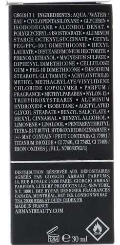 Base Armani Luminous Silk 5.25 30 Ml