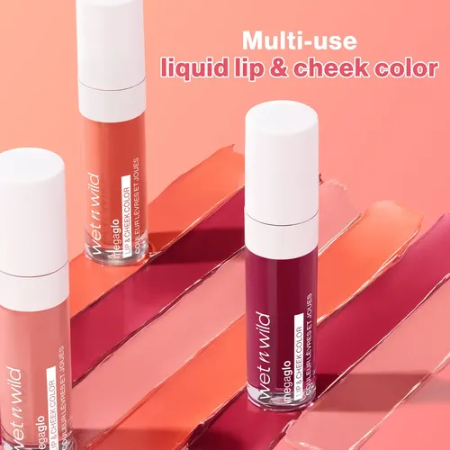 Wet N Wild Labial Liquido Y Rubor 2 En 1 Megaglo Coral 6094