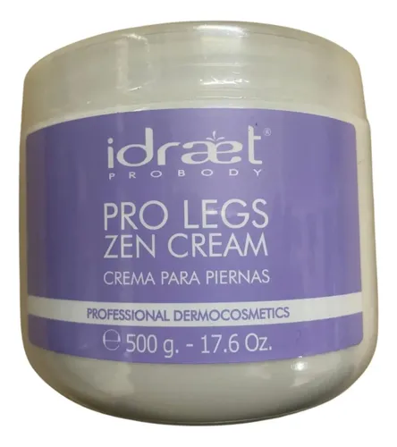 Crema Piernas Relajante Idraet Pro Legs Zen Masajes 500g