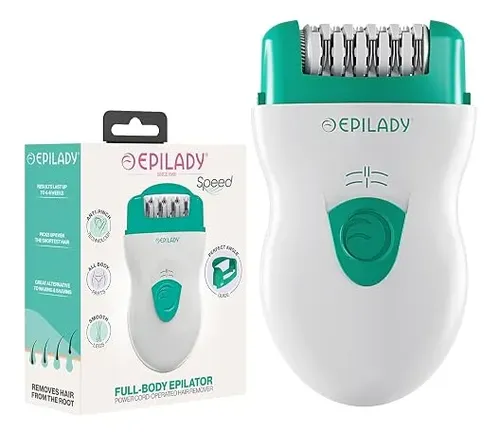 Epilady Depiladora Eléctrica Speed Turquesa Con