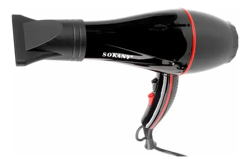 Secador De Pelo 2400w 2 Velocidades Frio Calor 2 Boquillas