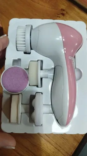 Cepillo Facial Eléctrico 5 En 1 Masajeador Exfoliante Pilas