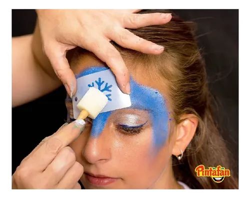 Kit Maquillaje Artistico Infantil Pintafan Halloween Bruja
