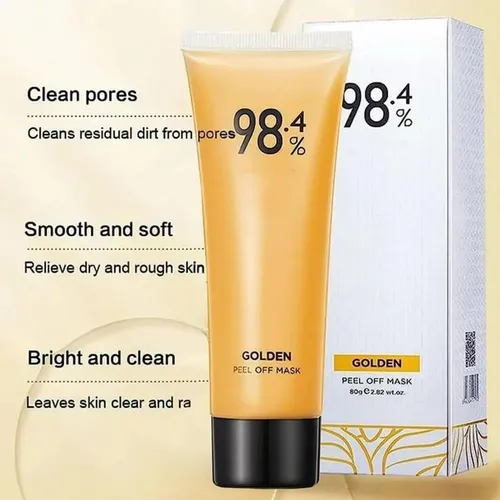 R Mascarilla Facial De Oro De 24 Quilates, Hidratante Y Elim