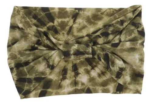 Bandana Decorativa Para El Pelo, Diadema Para Sudar, Con Nud