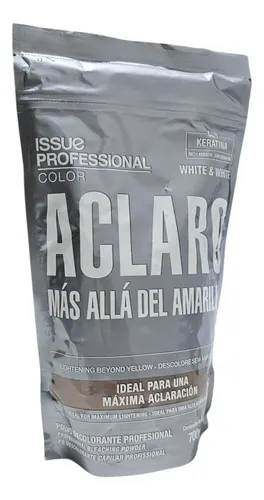 Issue Withe And Withe Mas Alla Del Amarillo Polvo Decolorant