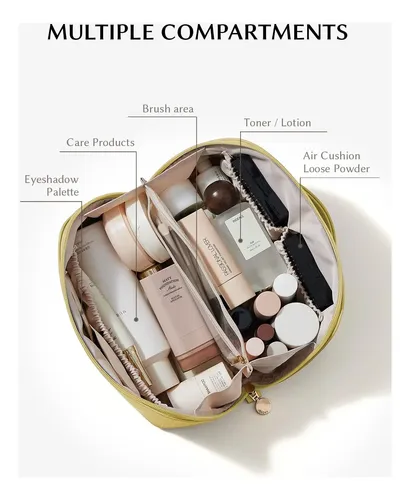 Bolsa De Cosméticos Eachy Travel, Bolsa De Maquillaje De Gra
