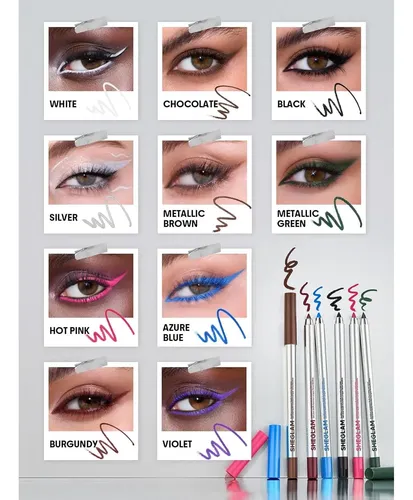 Lápiz Gel Burgundy De Sheglam Boldline