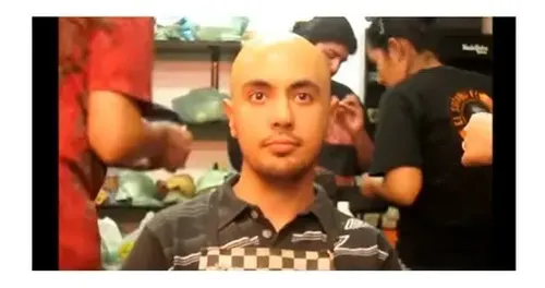 Pelada Goma Latex Peluca Pelado Maquillaje Disfraz Fx