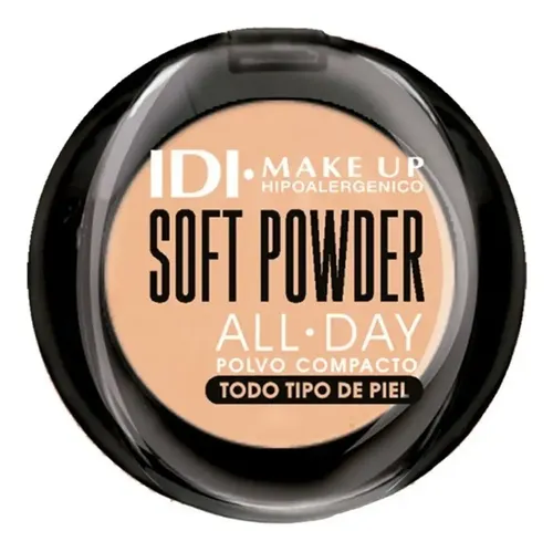 Polvo Compacto Idi Soft Powder All Day 02 Soft Beige X10g