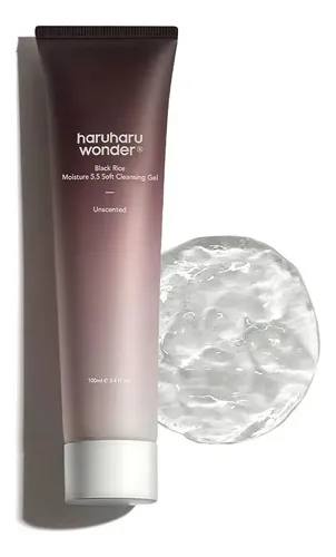 W Haruharu Wonder Gel Limpiador Facial Arroz Negro Ph W,