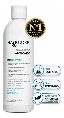 Shampoo Anti Caída Haircorp – Recupera Tu Cabello – Detiene la caida y genera crecimiento