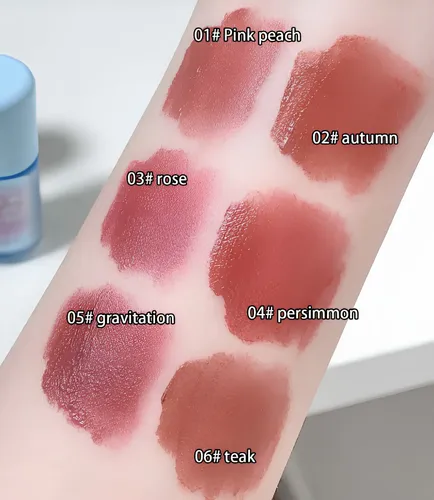 Labial Terciopelo Matte Powder Mist Lip Glaze Gege Bear