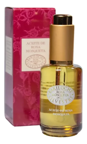 Aceite De Rosa Mosqueta 30 Ml Bariloche Silvestre 100% Puro