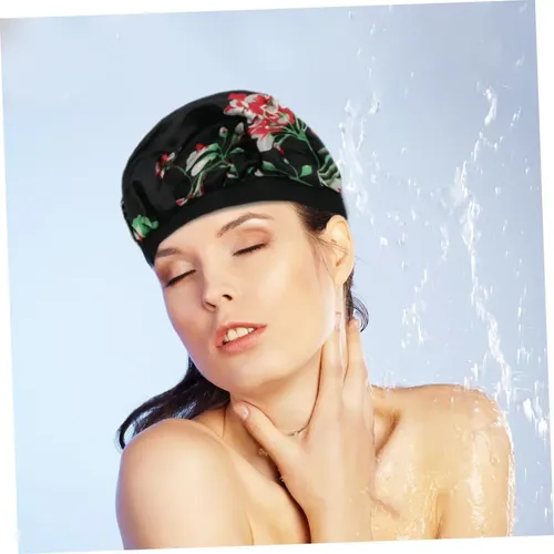 Gorro Dormir Satén Elástico Adultos Accesorios Cabello Baño