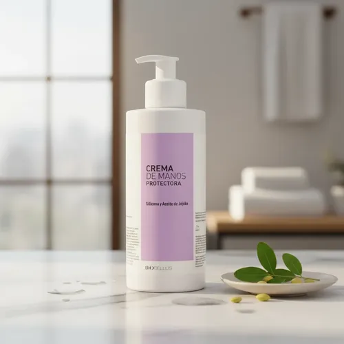 Crema De Manos Protectora Biobellus Silicona Jojoba 400gr