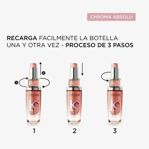 K Refill L’huile Chroma 75 Ml Frasco De Recarga 3c