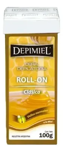 Cera Depilatoria Roll-on Clasica Miel 100g Depimiel Depikit