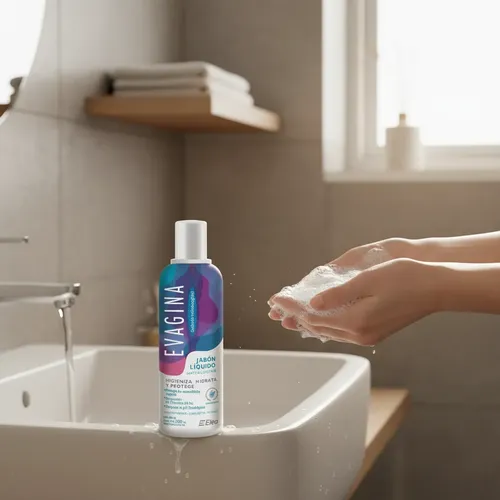 Evagina Jabón Líquido Íntimo Higieniza Hidrata Protege 200ml