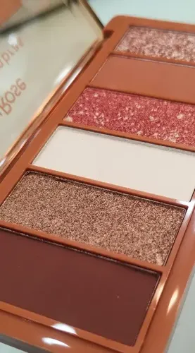 Paleta 8 Sombras Tonos Cafe Mixtas Latte Macchiato Ruby Rose