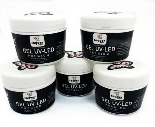 Gel X 5 Tonos Dual Uv Led Uñas Gelificadas Faguer Nails