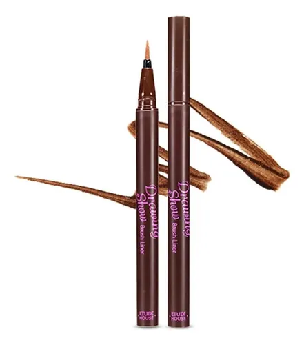 Delineador Líquido Con Brocha Etude Drawing Show Brown