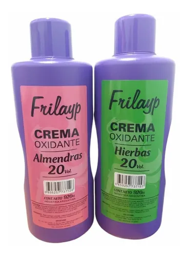 Crema Oxidante Almendras – Hierbas Frilayp 20 V. X920ml.