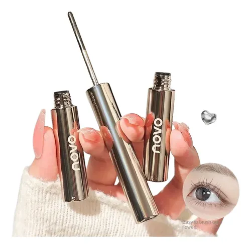 Máscara De Pestañas Waterproof Ultrafino Negra Nueva