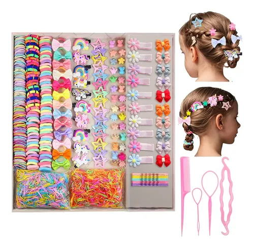 Miniligas 2026 934 Piezas Para Cabello Elásticas Dama