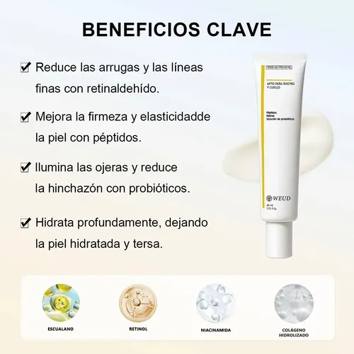 6pc Weud Facial Antiacne Tópico Lluminador,limpieza,repara