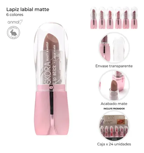 Lapiz Labial Lipstick Matte Essence Of You Skora Make Up