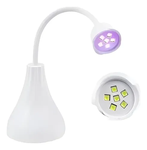 Cabina Inalambrica Flor Uv/led Soft Gel 12w Usb Paris Nigth