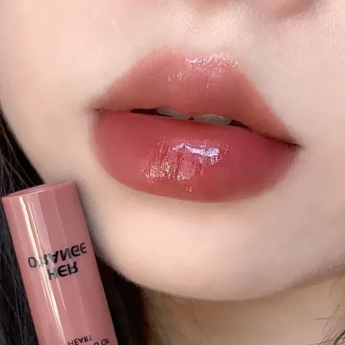 .w. Set De Labiales Hidratantes Y Gloss Coreano Herorange H.