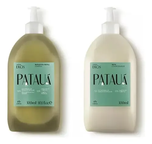 Natura Ekos Pataua Kit Repuestos Shampoo + Acondicionador anticaida