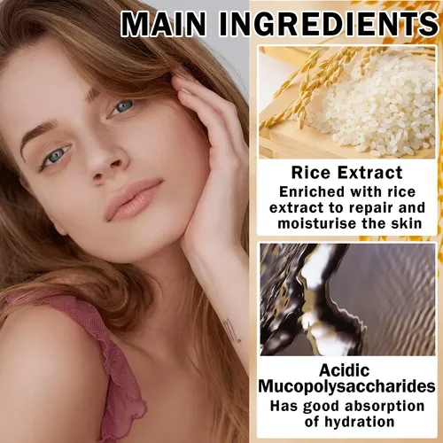 Sérum De Arroz Blanco Ionsgako Para Rostro – Hidratación Pro Todo Tipo De Piel