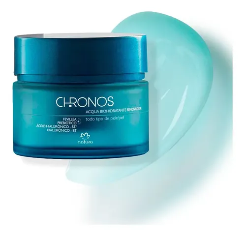 Gel Crema Natura Chronos Acqua Biohidratante Facial Todo tipo de piel de 40ml/40g 30+ años