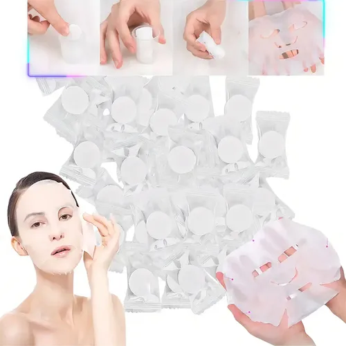Mascara Mascarilla Facial Pastilla Comprimida X50 Todas Piel Tipo de piel