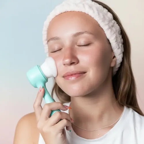 Cepillo Facial Exfoliante Limpieza Masajeador Manual