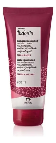 Jabón Líquido Íntimo Tododia Cereza Y Avellana 200 Ml Natura