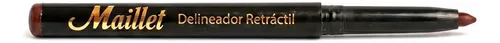 Delineador Retractil Para Labios Marrón Acabado Mate