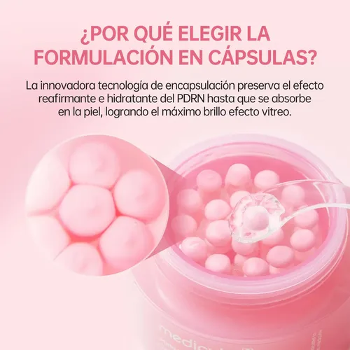 Medicube Crema Capsula Pdrn Pink Colágeno Iluminador 55g